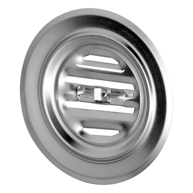 CRL Bright Anodized Finish Aluminum No-Draft Speak-Thru - Image 4